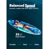 SLOOSH 10'6" Inflatable Stand Up Paddle Board with Premium Accessories, Non-Slip EVA Deck, Ultra-Light Carry Bag Pump, Meander SUP for Youth & Adults - 4 of 4