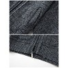 Gioberti Men's Knitted Full Zip Cardigan Sweater With Soft Brushed Flannel Lining - 2 of 4
