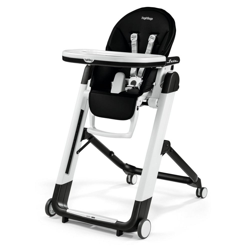 Peg Perego Siesta Multi-Functional Compact Folding High Chair - Licorice -  88482309
