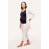 NOM Maternity Second Skin Robe - 2 of 4