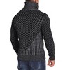 COOFANDY Men's Knitted Turtleneck Sweater Long Sleeve Slim Fit Designer Shawl Collar Pullover - 3 of 4