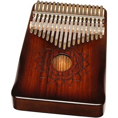 Stagg 21-Note Professional Electro-Acoustic Kalimba Mahogany