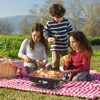 Winado Tabletop Portable Outdoor Charcoal Grill in Red - 4 of 4