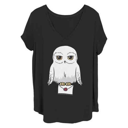 Harry Potter Hedwig Broom T-Shirt Adult main image 1
