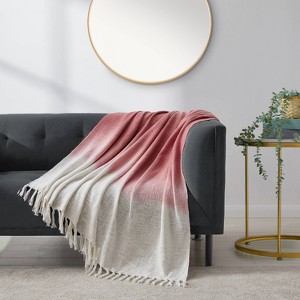 50"x60" Toni Ombre Slub Throw Blanket - Refinery29 - 1 of 4