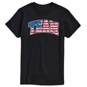 Men's - Instant Message - Team USA Flag Short Sleeve Graphic T-Shirt - 1 of 4