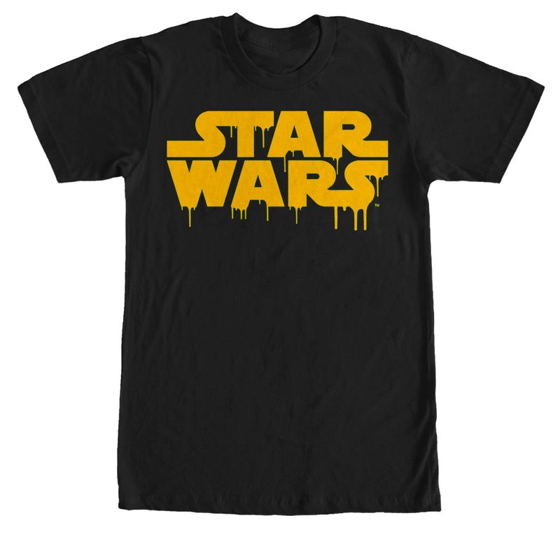 Men's Star Wars Dripping Halloween Logo T-Shirt, 1 of 5
