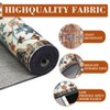 Medallion Living Room Rugs 8x10 Large Oriental Accent Carpet with Non-Slip Backing, Non-Shedding Traditional Floor Cover, Foldable Printed Indoor Mat - 4 of 4