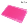 Unique Bargains L-Type A4 Clear Plastic File Folder 24 Pcs - 3 of 4