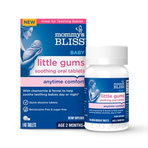 Mommy's Bliss Little Gums Soothing Oral Tablets - 140ct - 1 of 4