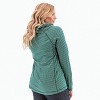 Old Ranch Brands Women's Raven Cowl Neck - Shaded Spruce, Size X Large - 2 of 4