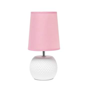 Studded Texture Ceramic Table Lamp - Simple Designs