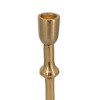 AZL1 Life Concept Candle Holders, Tall Slender Taper Holder with Bead Detailing for Floor and Entryway Display, Gold, 5.5"*5.5"*23.5" - 3 of 4