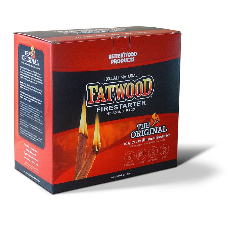 Betterwood 10lb Firestarter and Betterwood Pine 5lb Firestarter for Campfire, BBQ, or Pellet Stove; Non-Toxic and Water Resistant, 3 of 8