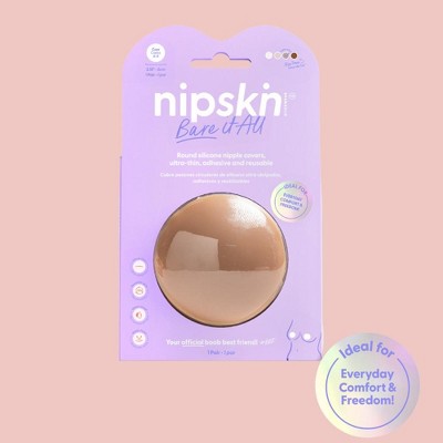 Nipskin Bare it All - Reusable Round Silicone Nipple Covers