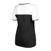 MLB Chicago White Sox Women's Bi Blend Ringer T-Shirt - 3 of 4