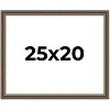 PosterPalooza | Sculpted Silver Picture Frame - UV Acrylic, Backing Board, Hanging Hardware Included - 2 of 4