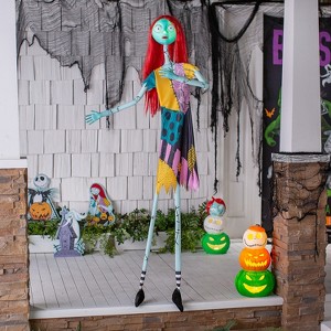 Seasons 5.5 ft The Nightmare Before Christmas Light-Up Ragdoll Sally Hanging Decoration with Sound - Multicolored - 1 of 3