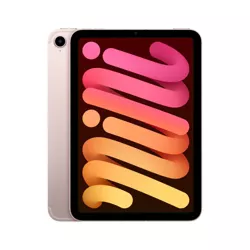 Apple iPad mini Wi-Fi + Cellular 256GB (2021, 6th Generation) - Pink