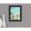 HomeRoots SURFING FROM AFAR Black Framed Print Wall Art - 2 of 4