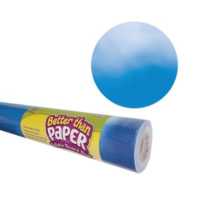 Teacher Created Resources Better Than Paper Bulletin Board Roll, 4' x 12',  Clouds, 4 Rolls