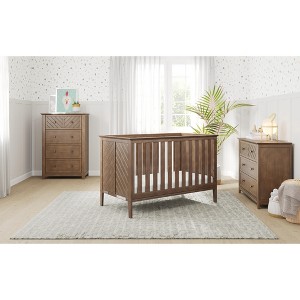 Child Craft Atwood Euro 3-Piece Nursery Set with 3-in-1 Convertible Crib, Dresser, and Chest - 1 of 4