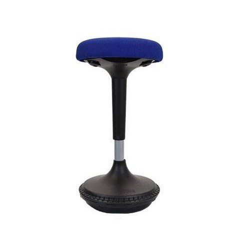 Wobble Standing Desk Office Chair Blue Uncaged Ergonomics