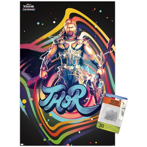 Trends International Marvel Thor: Love and Thunder - Amazing Wall Poster,  22.375 x 34, Unframed Version