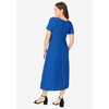 Jessica London Women's Plus Size Buckle Midi Dress - 3 of 4
