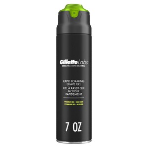 Gillette Labs Rapid Foaming Shave Gel - Fresh Scent - 7oz - 1 of 4