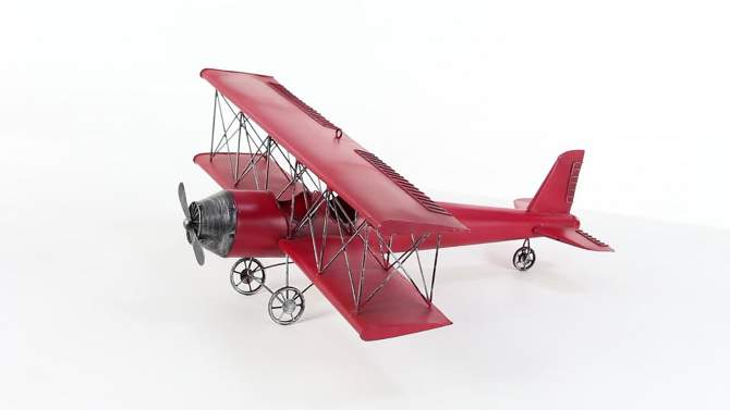 Vintage Biplane Replica (31") - Olivia & May, 2 of 9, play video