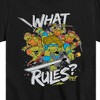 Boys' - Teenage Mutant Ninja Turtles - What Rules Short Sleeve Graphic T-Shirt - 2 of 4