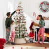 Best Choice Products Pre-Lit Sparse Christmas Tree w/ 2-in-1 LEDs, Cordless Connection - 3 of 4