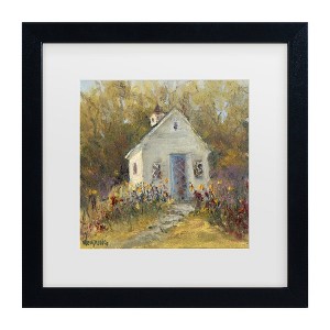 Trademark Fine Art - Marilyn Wendling Sweet Cottage III Matted Framed Art - 1 of 4