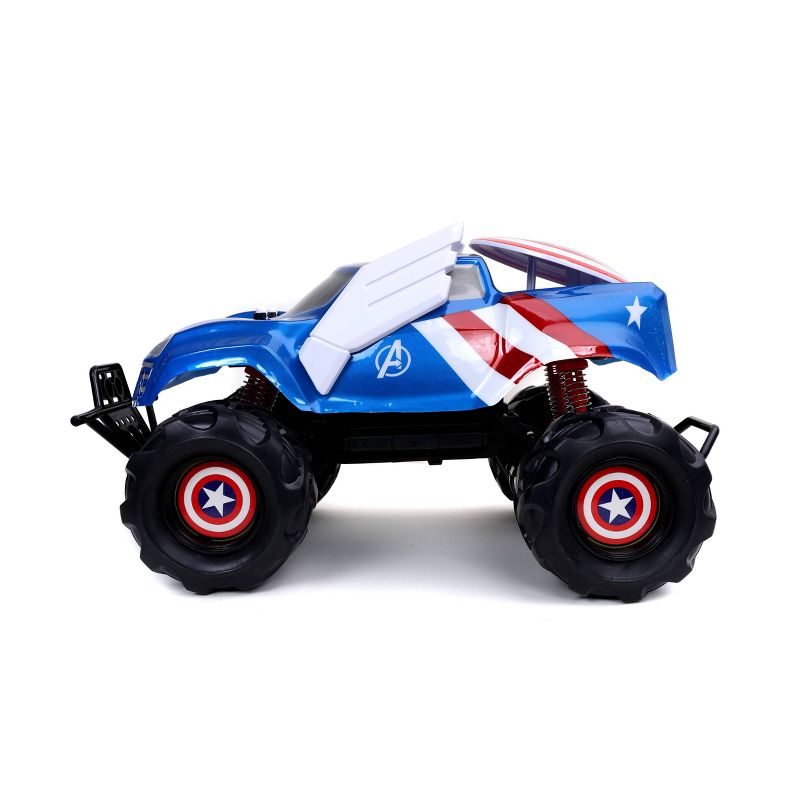 Marvel Captain America Shield Attack RC Vehicle 1:14 Scale - Blue, 4 of 6
