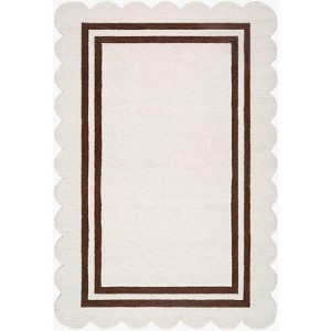Livabliss Scalloped Tufted Indoor Area Rugs - 1 of 4