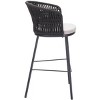Zuo Freycinet Barstool Black - 2 of 4