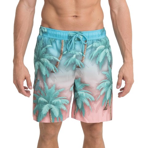 Boards Men's 8" Palm Shadows Beach Swim Trunks | Medium