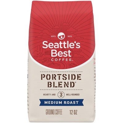 Seattle's Best Coffee Portside Blend Medium Roast Ground Coffee -12oz ...