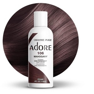 Creative Image Adore Semi-Permanent Hair Color - 106 MAHOGANY - Haircolor Dye - 1 of 4