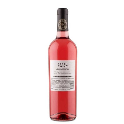Porch Swing Sweet Rose Wine - 750ml Bottle