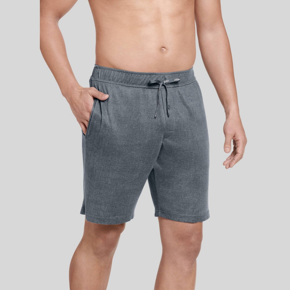 Photos - Other Textiles Jockey Generation™ Men's 8" Cozy Comfort Pajama Shorts - Gray XL