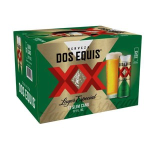 Dos Equis Mexican Lager Beer - 12pk/12 fl oz Cans - 1 of 4