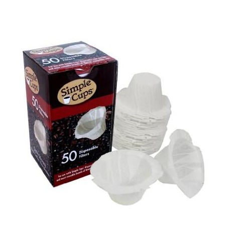 Disposable Filters For Use In Keurig Brewers 50 Pack Simple