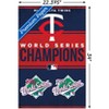 Trends International MLB Minnesota Twins - Champions 23 Unframed Wall Poster Prints - 3 of 4