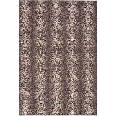 Nourison Washables Leopard Modern Indoor Non-Skid Area Rug