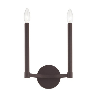 Livex Lighting Alpine 2 - Light Wall Light in  Bronze
