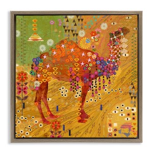Stupell Industries Boho Patterned Camel, 25" x 25" - 1 of 4
