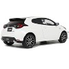 2022 Toyota GRMN Yaris RHD Platinum White Pearl with Black Hood and Top Limited Edition 1/18 Model Car by Otto Mobile - 4 of 4