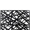 PAGED Privacy Screen Modern Metal Fence Partition Panel with Mesh Pattern for Balcony Garden Room Divider, 76" H×48" W - 3 of 4